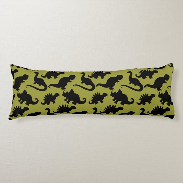 Fun Dinosaurs Pattern Seitenschläferkissen (Vorderseite)