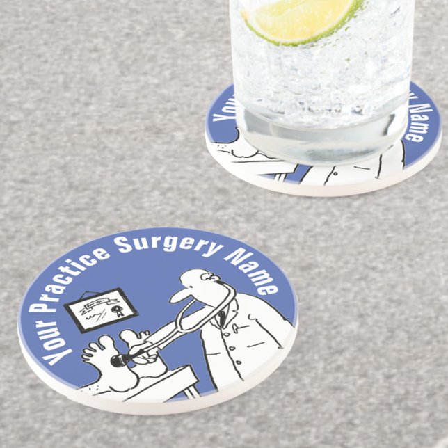 Fun Doctor mit Stethoscope Untersetzer (Von Creator hochgeladen)