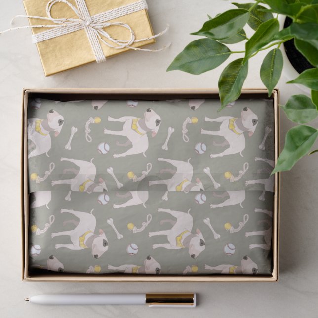 Fun Dog Lover Geschenkpapier Seidenpapier (Geschenk)