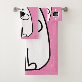 Fun Dog Personnalisé Conception Monogramme