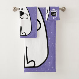 Fun Dog Personnalisé Conception Monogramme