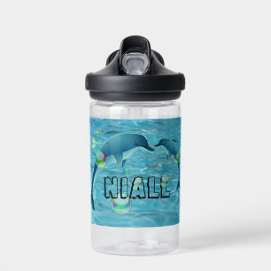 Fun Dolphin und Blasen Trinkflasche