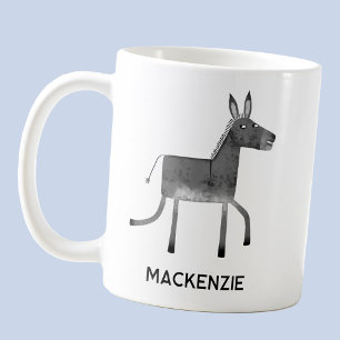 Fun Donkey Personalisiert Kaffeetasse