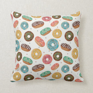 Fun Donut Print Kissen