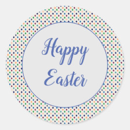 Fun Easter Eggs Runder Aufkleber