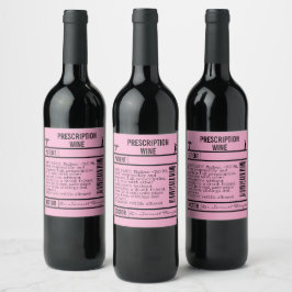 FUN editable Wine Labels for WINE Weinetikett