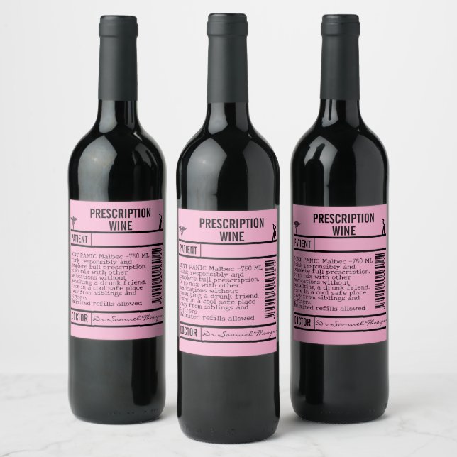 FUN editable Wine Labels for WINE Weinetikett (Flaschen)