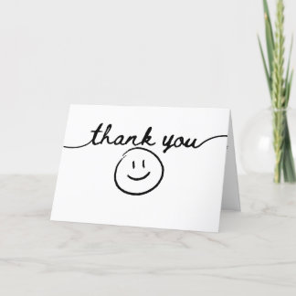 Fun Elegante Business dank You Card Dankeskarte