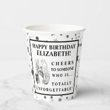 Fun Elephant Birthday Party Paper Cup