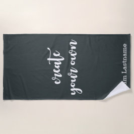 Fun Fab Erstellen Sie Ihr eigenes Badetuch