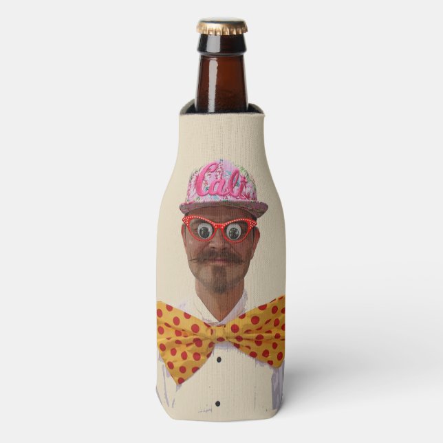 Fun Face Flasche Cooler! Flaschenkühler (Flaschenvorderseite)