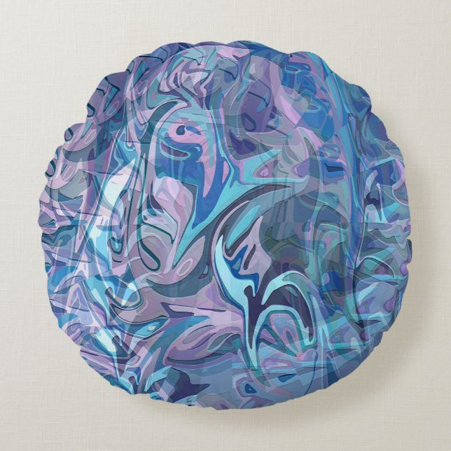 Fun Faces ...... Rundes Kissen (Vorderseite)