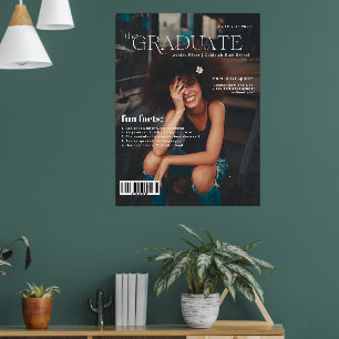 Fun Facts   Graduate Magazine Cover Foto Poster