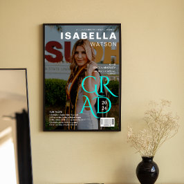 Fun Facts | Magazine Cover Foto Abschluss Poster