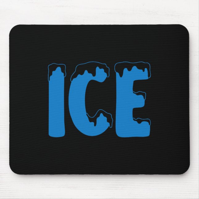 Fun Familie Halloween Kostüm Eis und Ba Mousepad (Vorne)