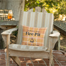 Fun Familienname Feuerstelle Personalisiert