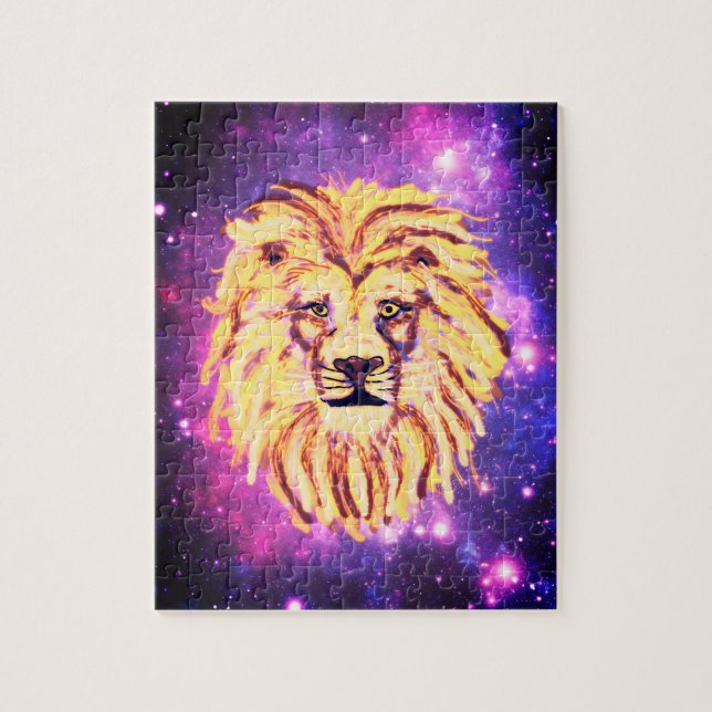 Fun Family Galaxy Lion Animal Kids (Vertikal)