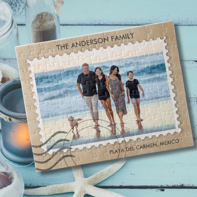 Fun Family Vacation Reisen Foto Puzzle (Family Vacation Photo Puzzle)