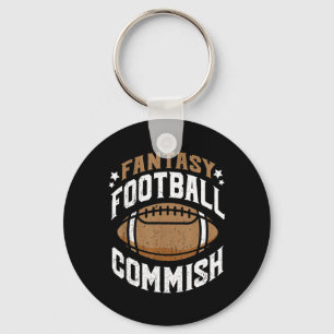 Fun Fantasy Football EU-Kommissar Männer Schlüsselanhänger