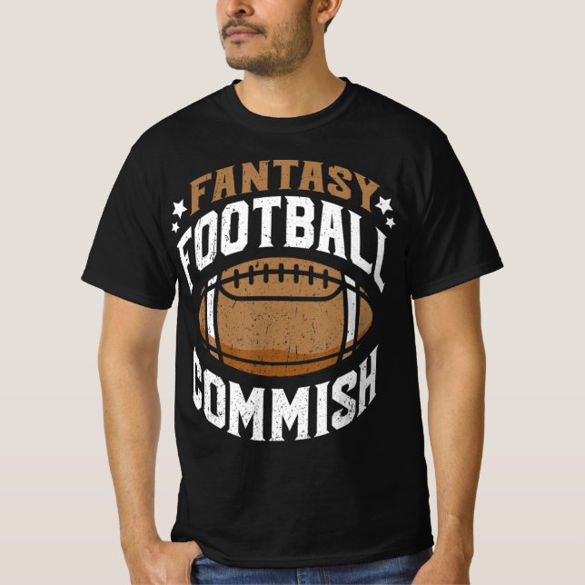 Fun Fantasy Football EU-Kommissar Männer T-Shirt (Vorderseite)