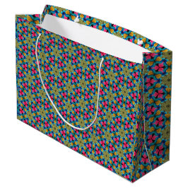 Fun farbenfrohe Aloha Tropical Geschenktasche Große Geschenktüte