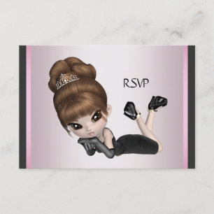 Fun Favorite Diva UAWG RSVP Karte