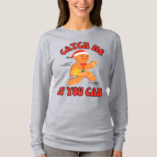 Fun Festive Gingerbread Man T - Shirt