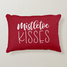 Fun Festive Red Christmas Throw Kissen