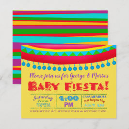Fun Fiesta Baby Shower Einladungen