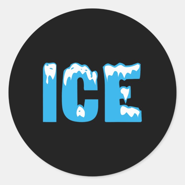 Fun Fire and Ice Costume Halloween Familie Matchin Runder Aufkleber (Vorderseite)