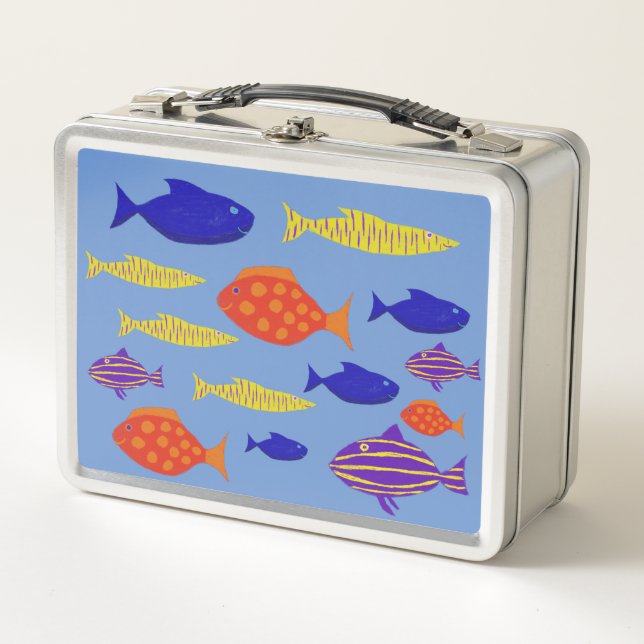 Fun Fish Lunch Box (Devant)