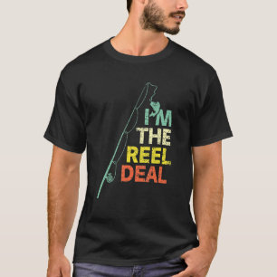 Fun Fishing Vater Reel Deal Cooler Vater für Fisch T-Shirt