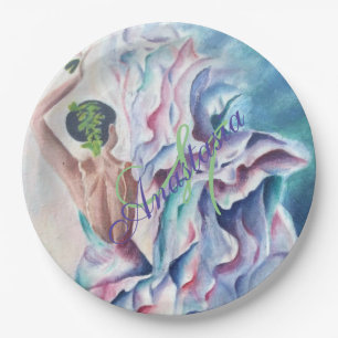 FUN FLAMENCO DANCE PARTY MONOGRAMM PAPPTELLER