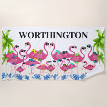 Fun Flamingo Family