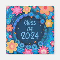 Fun Floral Girlie Class of 2024 Inspirivity