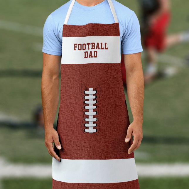 Fun Football Fan Grilling Schürze (Hup! Makes a great gift for the football dad that loves to huddle up in the kitchen)