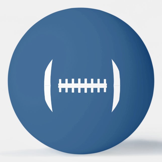 Fun Football Player / Coach Kundennummer / Letter Tischtennisball (Vorderseite)
