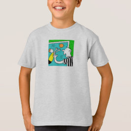 Fun Football T - Shirt zeigt Spielerwertung