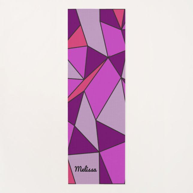 Fun Formen und Farben Yogamatte (Vorderseite)