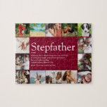 Fun Foto Collage Stepfather Stepdad Quote<br><div class="desc">14 Foto Collage Puzzle für Sie zu personalisieren für Ihren besonderen Stiefvater, Stiefvater oder Papa, um ein einzigartiges Geschenk für Vatertag, Geburtstage, Weihnachten oder jeden Tag, den Sie gewollt, um zu zeigen, wie viel er für Sie bedeutet. Eine perfekte Art, ihm zu zeigen, wie phantastisch er jeden Tag ist. Sie...</div>