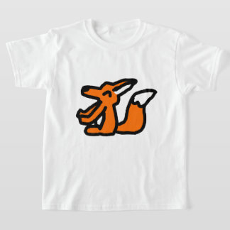 Fun Fox Zeichnend T-Shirt