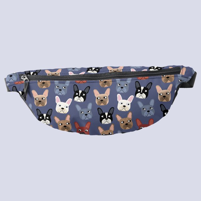 Fun French Bulldog Bauchtasche (Fun French Bulldog fanny pack for dog lovers)