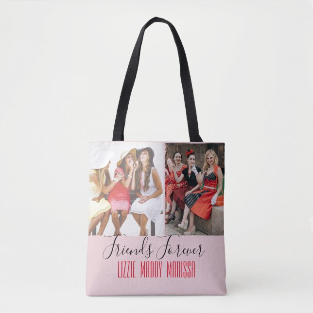 Fun Friendship Kundenspezifisches Foto Tasche (Vorderseite)