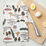 Fun Fungi Mushroom Fern Muster Geschirrtuch<br><div class="desc">Ich hoffe,  Ihnen gefällt dieses Design. Fügen Sie Ihren eigenen Text hinzu. Karo in meinem Shop für mehr passende Artikel wie Badetücher,  Decken,  Kissen,  Aufkleber,  Tasse,  Karten,  Papiertücher und andere Muster. Danke für den Einkauf mit mir! Wenn Sie etwas Angewohntes lass mir wissen!</div>