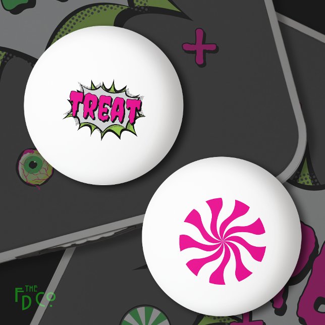 Fun Funky Peppermint Candy "Leckerei" individuell  Tischtennisball (Von Creator hochgeladen)