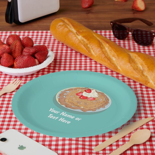 Fun Funnel Cake - Fairground Theme - custom event Pappteller (Picknick)