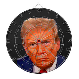Fun Funny Anti Trump nicht der wirkliche Präsident Dartscheibe