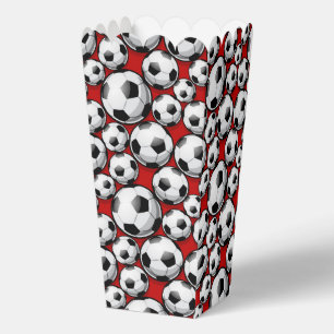 Fun-Fußball-Sportkugel gekachelt Muster Geschenkschachtel