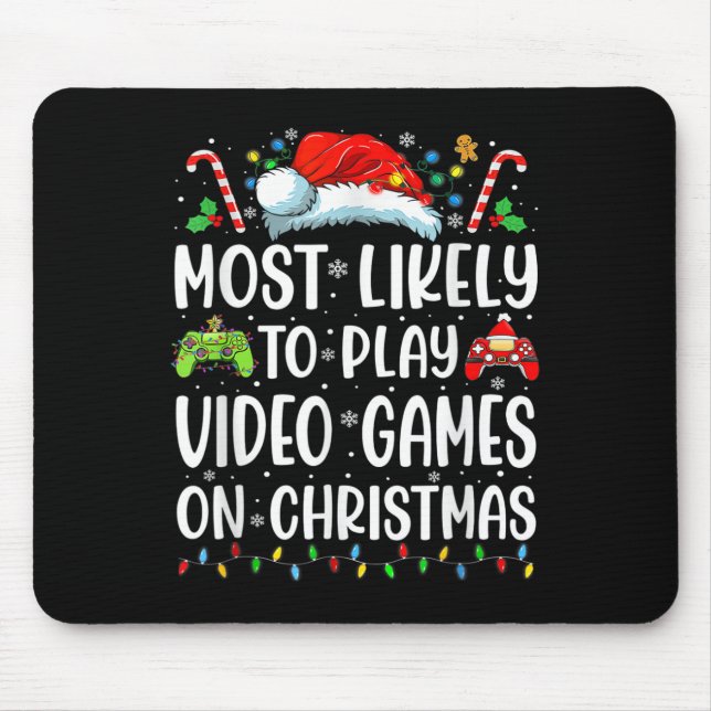 Fun Gamer wird höchstwahrscheinlich Videospiele au Mousepad (Vorne)