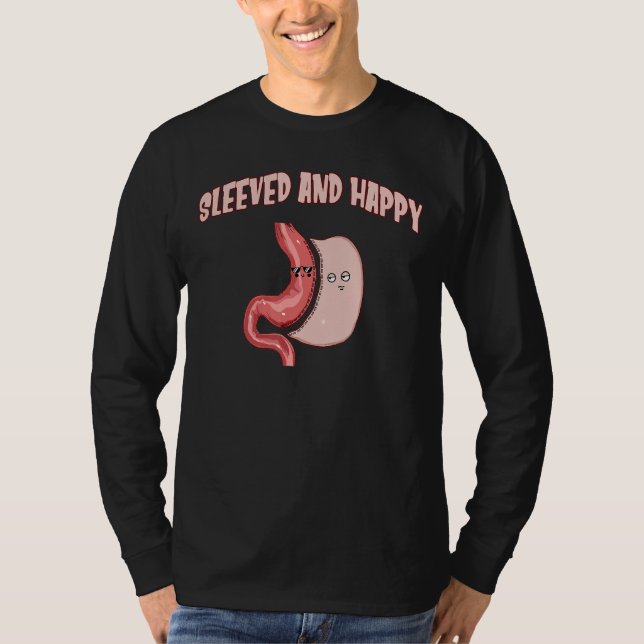 Fun Gastric Sleeve Operation Medizinische Zitate 1 T-Shirt (Vorderseite)
